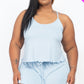 Plus Size Cami Top And Shorts Set