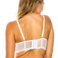 Lace Trim Push Up Bra