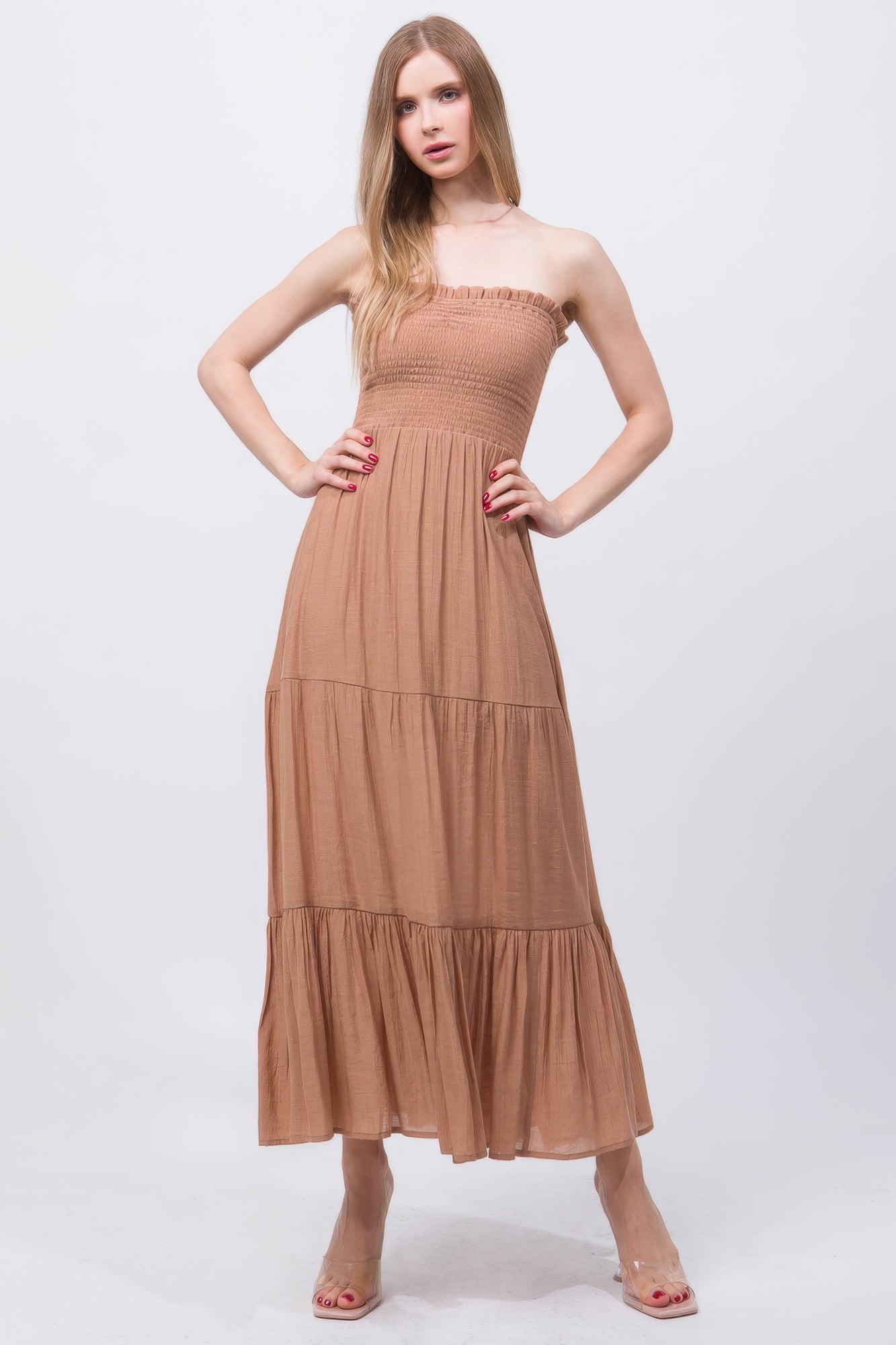 Strapless Maxi Dress