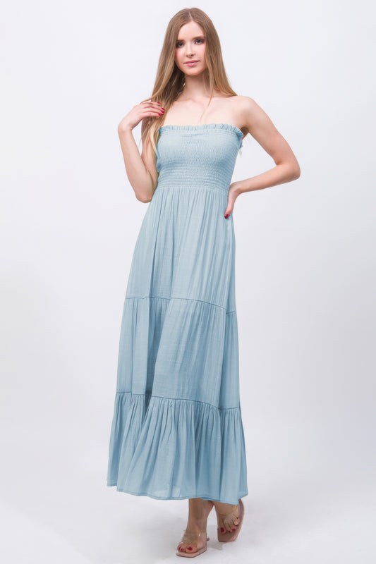 Strapless Maxi Dress