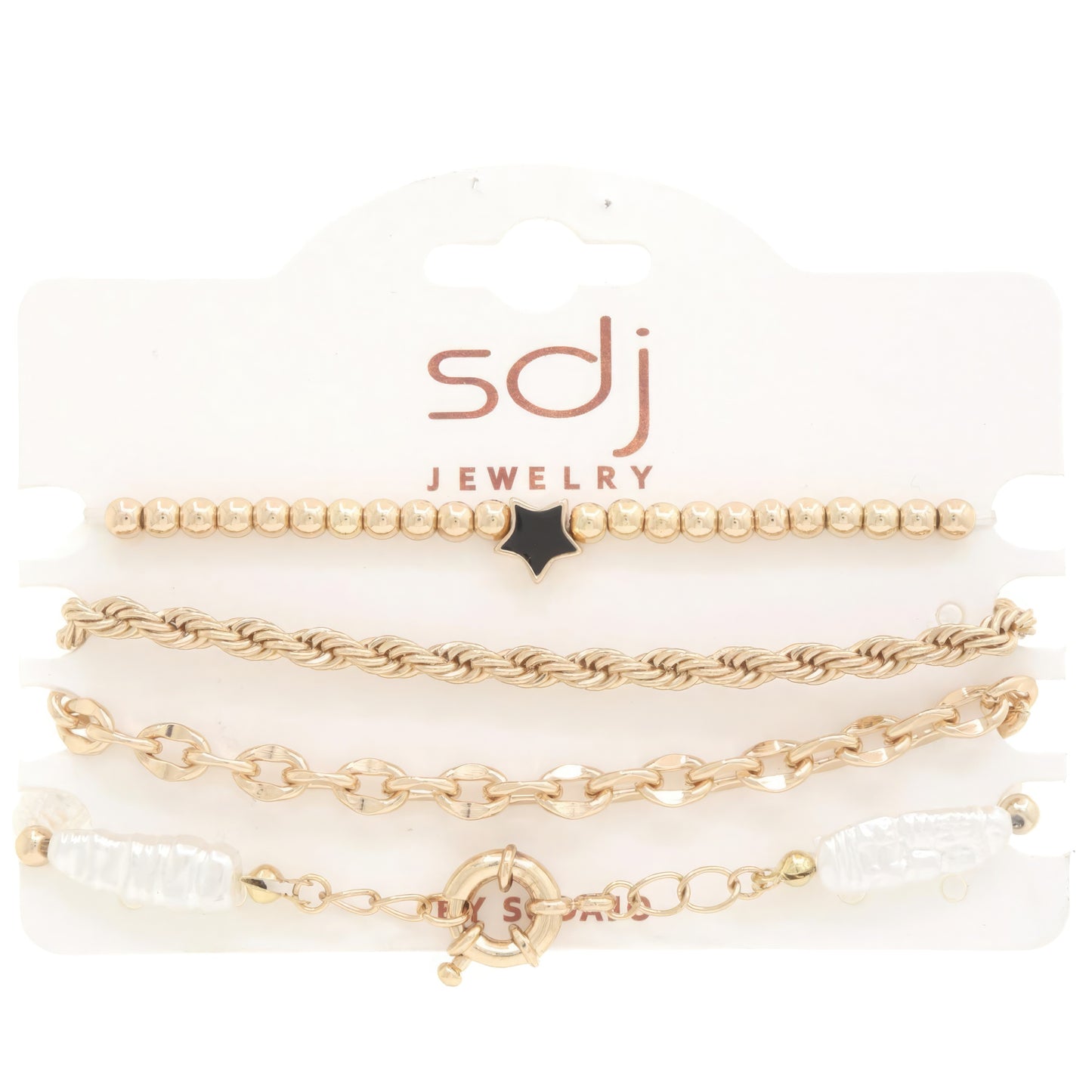 Sodajo Star Beaded Bracelet Set