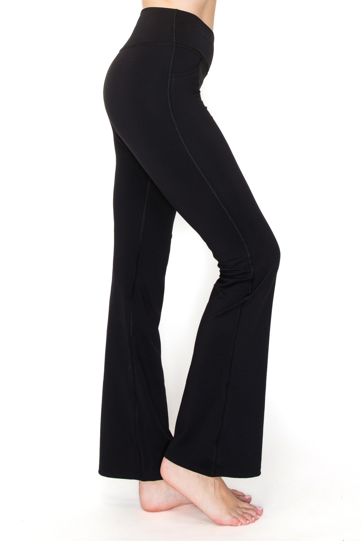 V-waist Mini Flare Yoga Pants