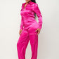 Front Zipper Pockets Top And Pants Jumpsuit